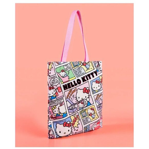 Sanrio Cartoon Character Canvas Tote Bag Melody Kulomi Pacha Dog Cute Print Tote - Picture 1 of 2